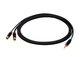 Rozdzielacz SSQ MiJRCA1 mini jack stereo - 2x RCA 1 m (5907688758764) - obraz 3