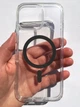 Чехол противоударный Spigen Ultra Hybrid MagFit Clear Case with MagSafe для Apple Iphone 16 Pro Max (6.9") Прозрачный Graphite ACS07999 - изображение 3