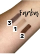 Фарба Permanent lash&brow Farba для брів, кремова (10 мл) (Темно-коричневий) - зображення 2