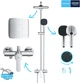 Душевая система Grohe Quickfix Vitalio Comfort 250 26985001 с набором аксессуаров для ванной комнаты Start Cube BF40961SC (2698540961BF) - изображение 10