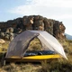 Намет туристичний 2-місний NatureHike Mongar II легкий 2.18 кг 20D nylon silicone водостійкість 4000 мм 215×135 см 2 входи 2 тамбури з footprint NH17T007-M сірий - зображення 4