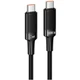 Кабель заряджання Hoco U153 Extreme Type-C to Type-C (100W) (1.2М) Турбозарядка для телефону/смартфону/ноутбука Android/Samsung - зображення 1
