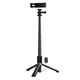 Селфи-монопод HOCO K101, Prestigio multifunctional tripod, BT5.2, Remote, 95cm, 55mAh, black - изображение 1
