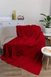 Вязаный плед KOSA ПРОВАНС Красный, 140х180см 045482 - изображение 1