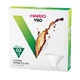 Фильтры бумажные для пуровера HARIO V60 02 на 1-4 чашки 40 шт белые (VCF-02-40W) - изображение 1