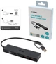 Hub USB i-Tec USB-A/USB-C Metal HUB 2xUSB-A + 2xUSB-C 10 Gbps (C31HUBMETAL2A2C) - obraz 2