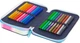 Piórnik CoolPack Jumper 2 Blue Unicorn dwukomorowy z wyposażeniem 19.5 x 12.5 x 5 cm (5903686324291) - obraz 3