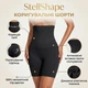 Корректирующие шорты с высокой посадкой StellShape, черные, размер M/L - изображение 1