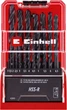 Набір свердел Einhell для металу HSS-R Black 19 шт. (49423019) - зображення 1