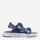 Детские спортивные сандалии для мальчика Puma Evolve Sandal PS 38914720 28 (10UK) Gray Sky-Blue Jewel-Vibrant Green (4069161846397) - изображение 1