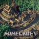 Інтер'єрна картина Майнкрафт, Minecraft, місто з замком, 60×85 см (id2364) - зображення 3