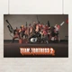 Постер Team Fortress 2, TF2, декор кімнати геймера, A1 60×90 см (id7324) - зображення 1