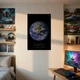 Постер Земля, Earth, NASA, НАСА, космос, астрономия, A3 42×27 см (id7095) - изображение 2