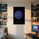 Постер Нептун, Neptune, NASA, НАСА, космос, астрономия, A3 42×27 см (id7128) - изображение 2