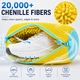 Сумка для стирки обуви и белья сумка для стирки кроссовок мешок для стирки деликатной ткани 39×19 см желто-голубой - изображение 2