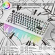 Магнитная Беспроводная (2.4G, Bluetooth) Attack Shark X82PRO HE Rapid Trigger Comic Клавиатура, 5000mAh, 75%, 8K, RGB - изображение 7