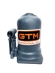 Домкрат двохштоковий гідравлічний пляшковий GTM TH810001 10т 210-520мм - изображение 3