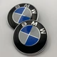 Значок BMW 82мм и 74мм. Эмблема БМВ на капот и багажник 51148132375 82 мм и 74 мм - изображение 1