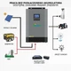 Солнечный фотоэлектрический инвертор OFF-GRID PGF OG-5500 MPPT 5.5KW + WiFi 5.5 кВт чистая синусоида (OG-5500) - изображение 8