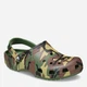 Мужские кроксы Crocs Classic Camouflage 211936-3TC 41-42 (M8/W10) 26 см Green (198445244995) - изображение 2