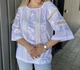 Вишиванка жіноча Olana Троянди батист білий 52 - зображення 1