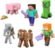 Набір фігурок Mattel Minecraft Redstone Charged Skeleton 8 см JJR93 (194735341177) - зображення 5