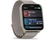 Смарт-годинник Garmin Venu X1 Soft Gold Titanium and French Grey Nylon (010-02980-33/08) - изображение 2