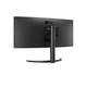 Монітор LG 34" 34WR55QK-B 2x HDMI, DP, USB-C, Audio, VA, 3440x1440, 100Hz, CURVED, sRGB 99%, HAS, HDR10 (34WR55QK-B) - зображення 5