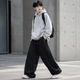Спортивные штаны GMWL для мальчика широкие багги streetwear,Черный, 170 - изображение 2