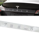 Емблема TESLA (буквы на багажник) 3D ABS Chrome 49×2 см для Tesla Model 3 / Y / S / X 901C - изображение 1