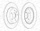 Гальмівний диск FERODO DDF2426C Opel Astra - изображение 2
