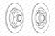 Гальмівний диск FERODO DDF1364C1 Renault Laguna, Scenic 7001713008, 7701472838, 7701713008 - изображение 1