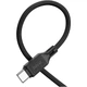 Дата кабель USB 2.0 AM до USB-C 1.0m Cool silicone X90 black HOCO (6931474788443) (345704) - зображення 2