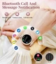 Розумний жіночий годинник з AMOLED дисплеєм Bluetooth викликами моніторингом сну та пульсу 120+ спорт режимів 2 ремінці IP68 - зображення 3