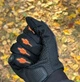 Мото перчатки KTM с пальцами текстильные дышащие с костяшкой полный палец для эндуро, питбайка, мотокросса Черно-оранжевый XL - изображение 4