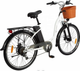 Електровелосипед міський DYU C6 (250 Вт; 12,5 А/год; 36 В), колеса 26", з ручкою газу, білий (ECO_DYU-C6-white) - изображение 2