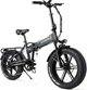 Електровелосипед фетбайк SAMEBIKE XWLX09 (500 Вт; 10 А/год; 48 В), колеса 20х4", з ручкою газу, чорний (ECO_SMB-XWXL09-black) - изображение 2