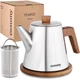 Заварочный чайник 1,2 л с фильтром для чая и подставкой Cosumy - изображение 1