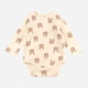 Детский комплект (боди + распашонка + штанишки) для новорожденных Bembi KP300-G00 62 см Бежевый (05300701132.G00) - изображение 6