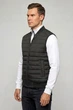 Чоловічий Жилет Sun`s House розмір: 50 Чорний (арт. SB-24254-bomber-black) - изображение 3