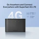 Mercusys MT110 - портативный 4G LTE Wi-Fi роутер до 150 Мбит/с с аккумулятором 2200 мА/ч - изображение 4