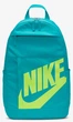 Рюкзак Nike NK ELMNTL BKPK - HBR 21L бирюзовый Универсальный 48х30х15 см - изображение 1