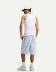 Шорти Bershka Baggy Fit блакитний 3339/335/433 31 - изображение 2