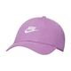 Кепка Nike U NSW H86 FUTURA WASH CAP фиолетовый Универсальная MISC - изображение 1