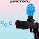 Детский пистолет на гелевых шариках с автоматическим приводом черный Kruzzel до 15 м 600 шариков - зображення 3