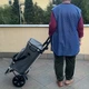 Візок для покупок 30 кг 40 л сірий поліестер Malatec - зображення 5