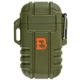 Аккумуляторная плазменная зажигалка 220 мАч USB водонепроницаемая оливковая Badger Outdoor - изображение 4