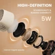 Магнитная Bluetooth-колонка 3-в-1 с беспроводной зарядкой 15W и держателем для телефона (Бежева) - изображение 2