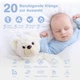Портативное устройство белого шума Easy@Home (20 звуков) с ночником и таймером (Белый) - изображение 3