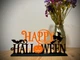 Настільна статуетка Happy Halloween з гарбузом, кажаном та відьмою. Aivory - изображение 1